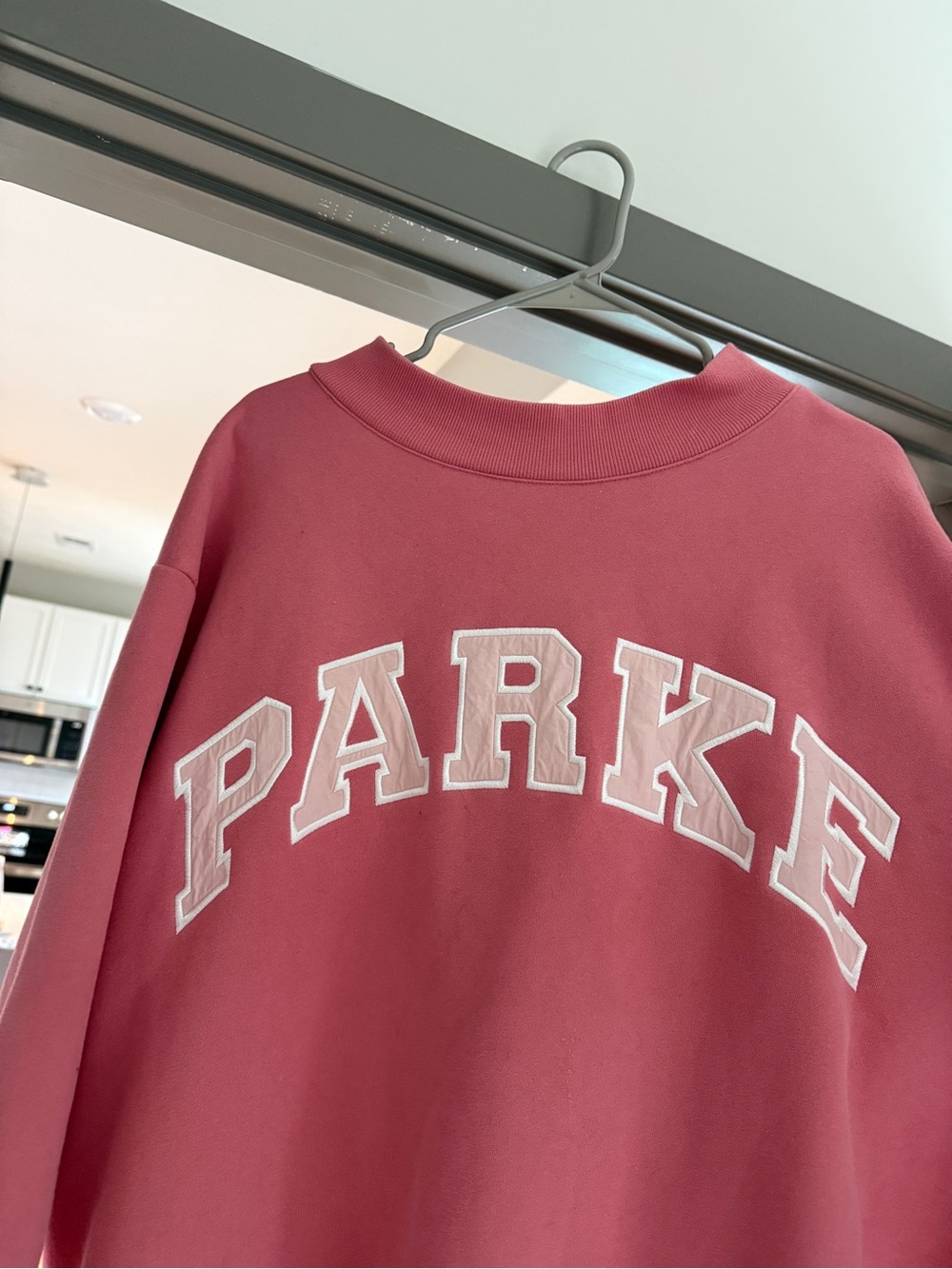 Parke size XXL fleece from last October breast cancer drop
